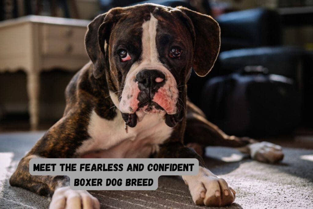 Meet the Fearless and Confident Boxer Dog Breed