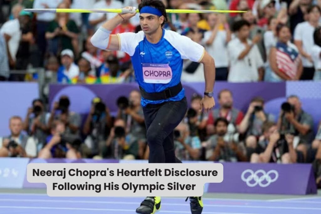 Neeraj Chopra’s Heartfelt Disclosure Following His Olympic Silver