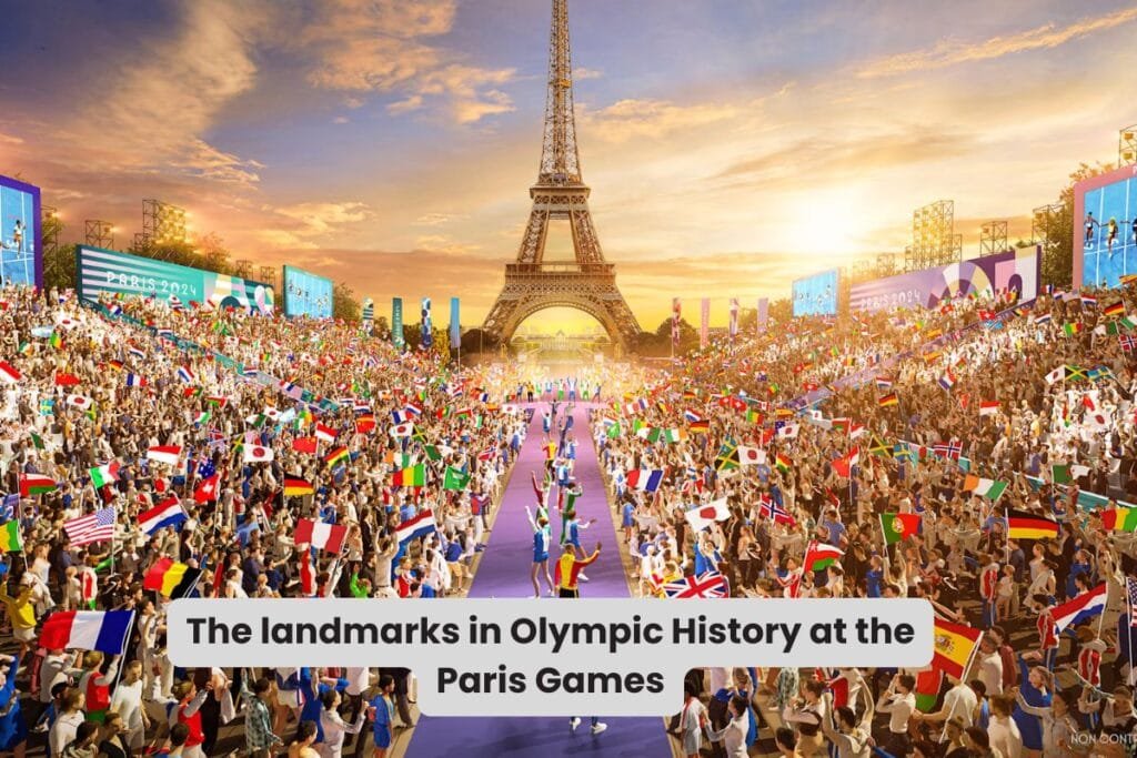 The landmarks in Olympic History at the Paris Games